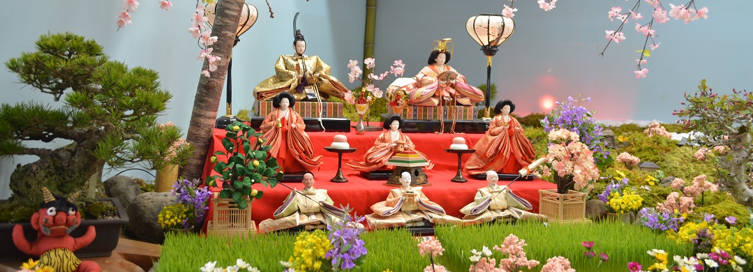 春の風景（鬼北桃祭り/日吉地区）