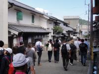 佐川町の町並み散策の様子です