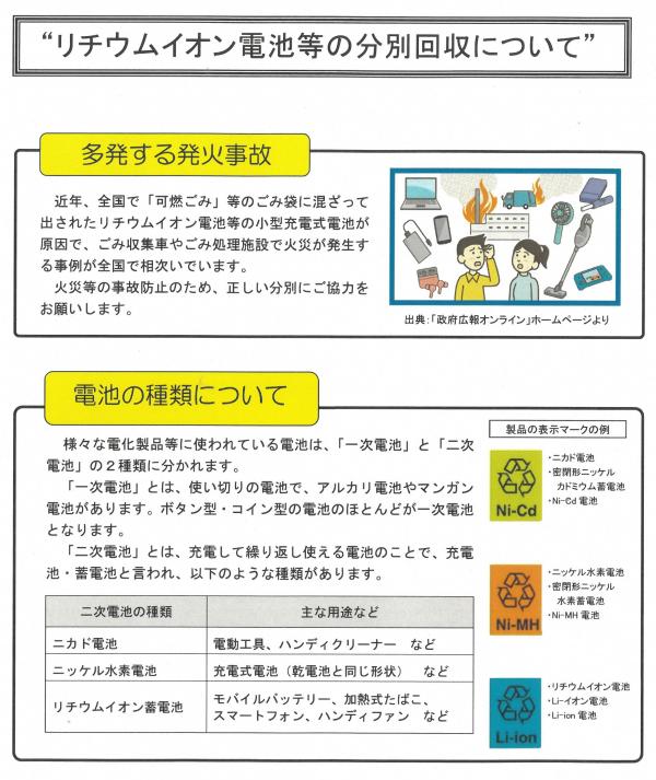 リチウムイオン電池その1