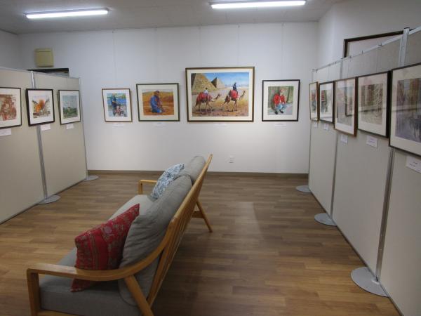 絵画展全体